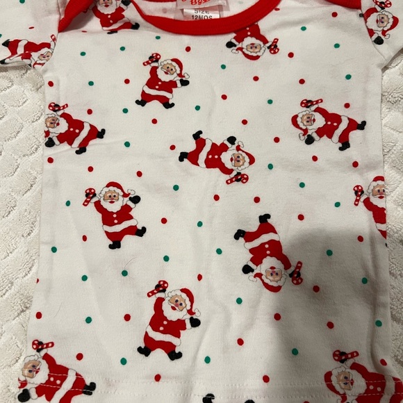 Vintage Baby B’gosh Christmas PJ Set 12 months - Picture 9 of 10